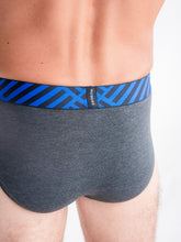 Luxury Modal Brief - Dark Grey Heather